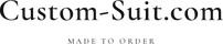 Custom-Suit.com wordmark Cormorant