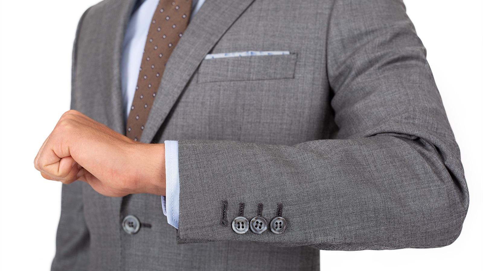 Grey Pick & Pick Suit