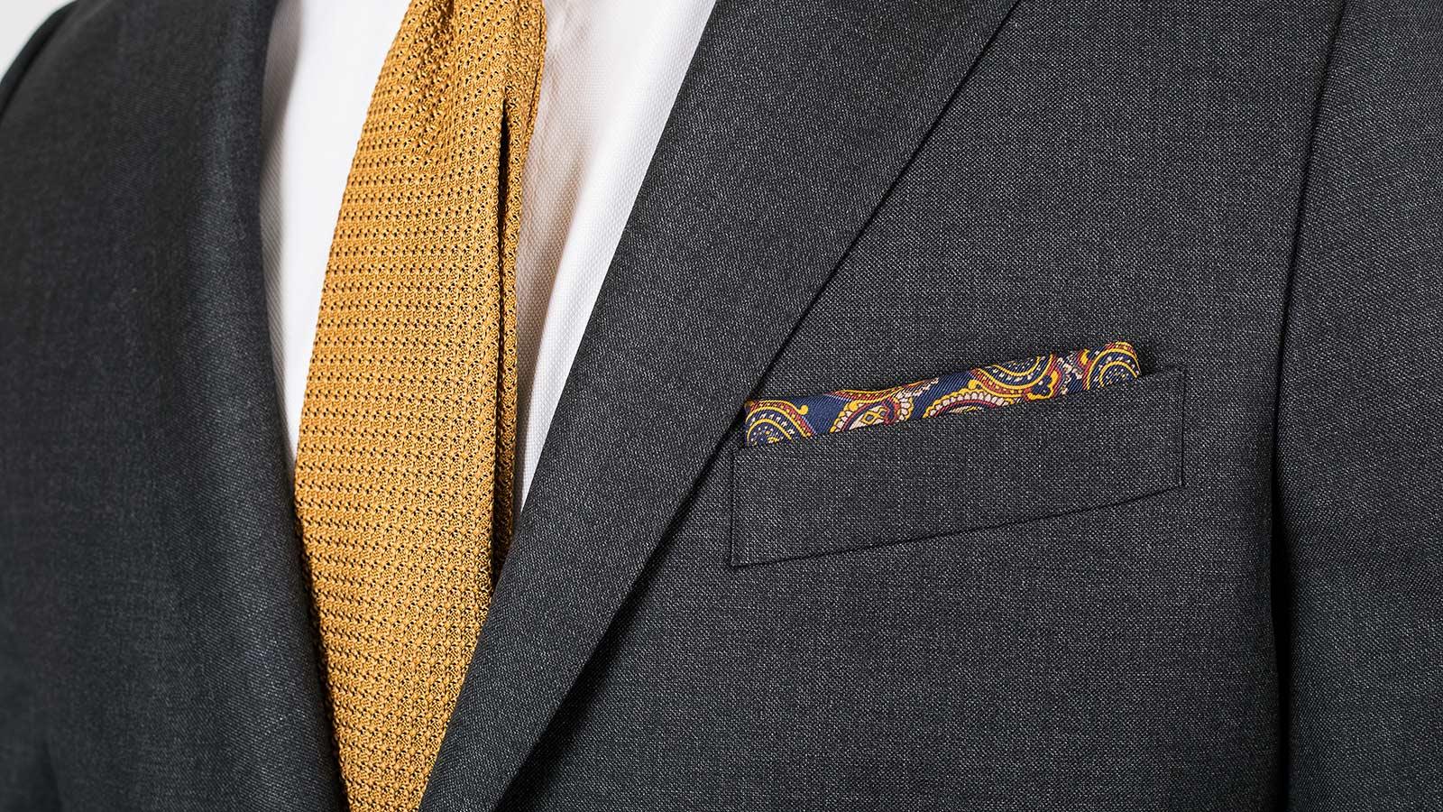 Charcoal Pick & Pick Suit